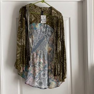 Aratta Bandana Shirt, Olive, X-Small